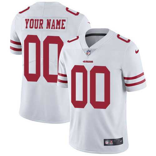 Customized Men & Women & Youth Nike 49ers White Vapor Untouchable Player Limited Jersey